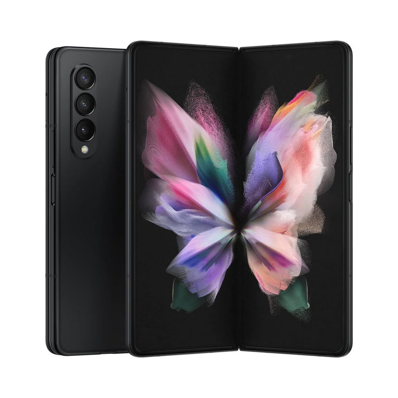 Galaxy Z Fold 3 5G US Version, 256GB, Phantom Black - Unlocked (second hand mobile phone)