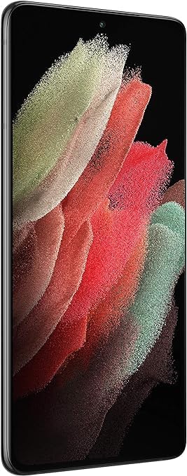 Electronics Galaxy S21 Ultra 5G | Factory Unlocked Android Cell Phone | 5G Smartphone | Pro-Grade Camera, 108MP High Res | 128GB, Phantom Black (SM-G998U) w/ 25W Charger Bundle