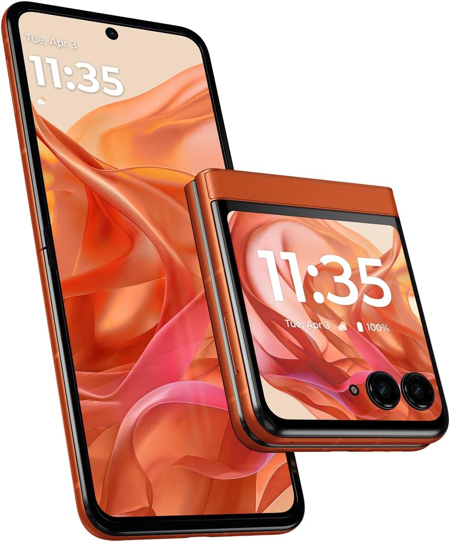 Razr 2025 | Unlocked | Made for US 8/256GB | 50MP Camera | Pantone Gibraltar Sea