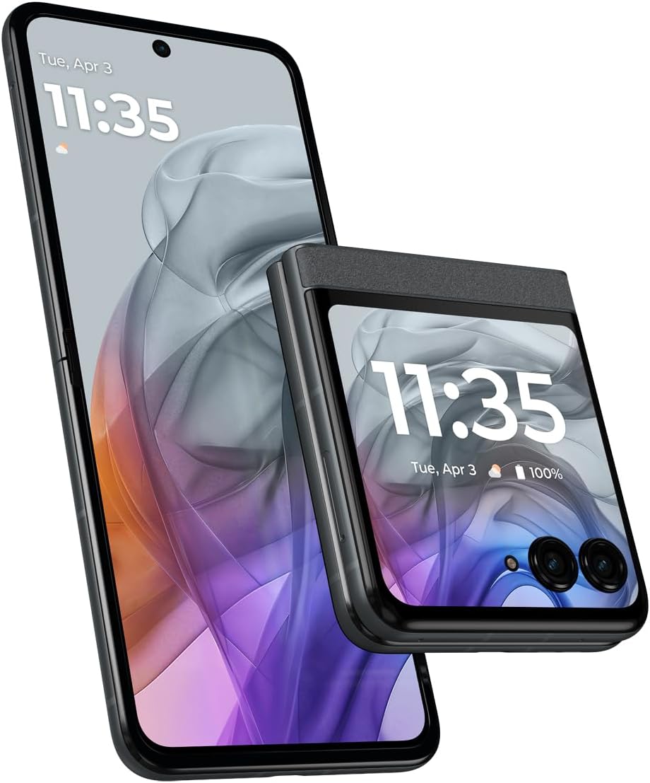 Razr 2025 | Unlocked | Made for US 8/256GB | 50MP Camera | Pantone Gibraltar Sea
