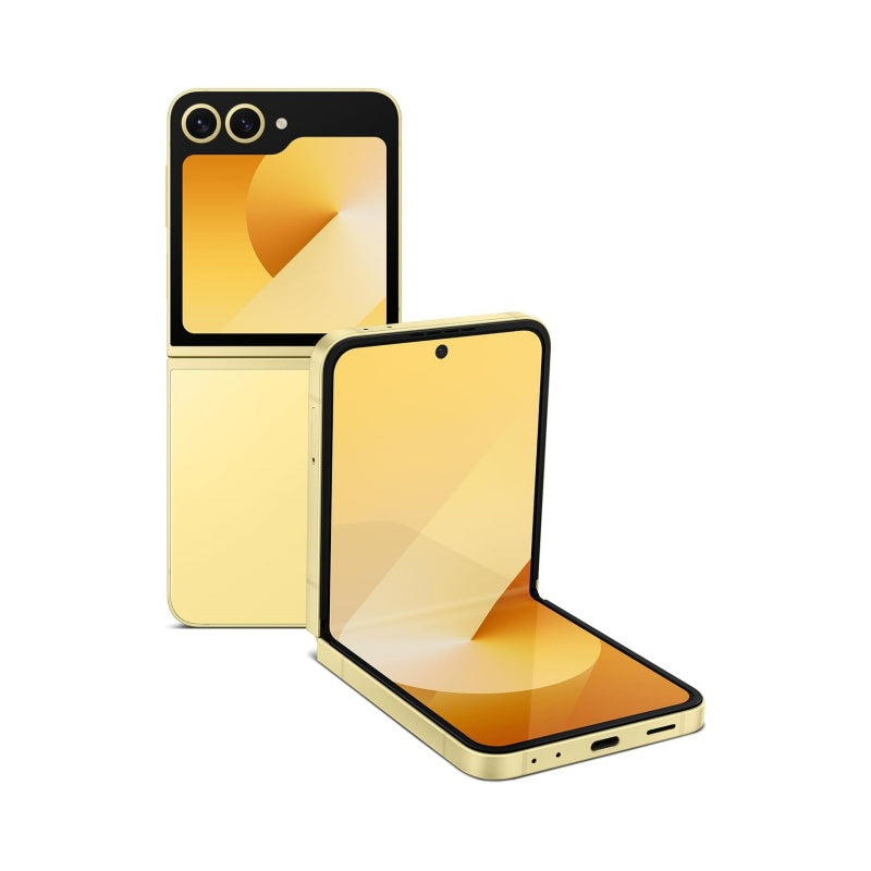 Galaxy Z Flip6, 512GB Unlocked Android Smartphone, FlexCam, Photo Assist, Camcorder Mode, Live Interpreter, Compact Foldable Design, Pocket-Sized Portability, 2024, US 1 Yr Warranty, Yellow