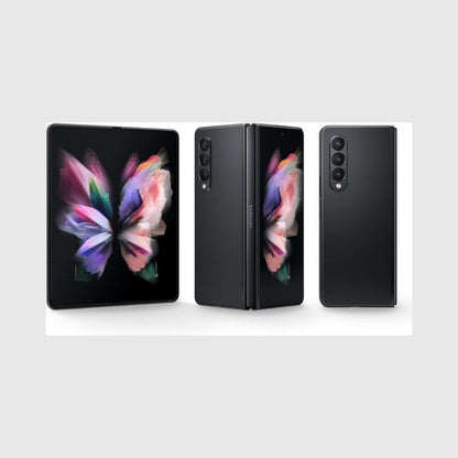 Galaxy Z Fold 3 5G US Version, 256GB, Phantom Black - Unlocked (second hand mobile phone)