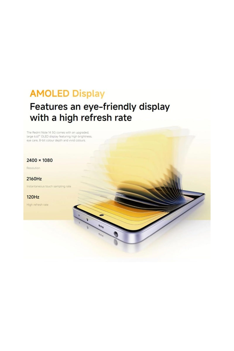 Note 14 Pro 5G + 4G LTE (for Tmobile Mint Tello & Global) (256GB + 8GB) NFC 6.67" 120Hz 200MP Pro AI Camera Model 24090RA29G Unlocked Dual Sim (Midnight Black)