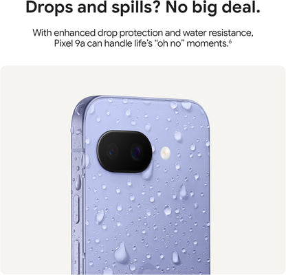 Pixel 9a with Gemini - Unlocked Android Smartphone with Incredible Camera and AI Photo Editing, All-Day Battery, and Powerful Security - Obsidian