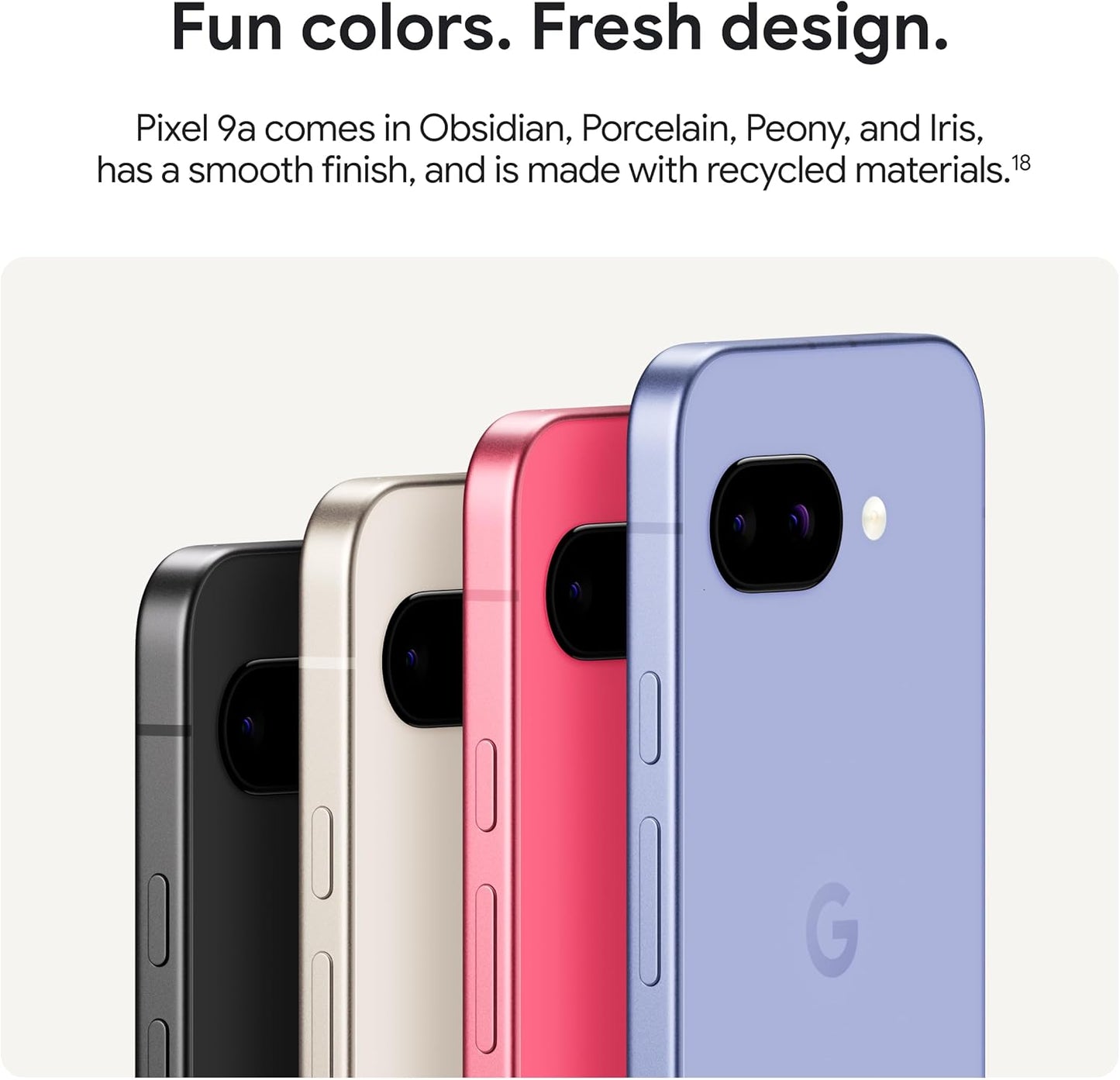 Pixel 9a with Gemini - Unlocked Android Smartphone with Incredible Camera and AI Photo Editing, All-Day Battery, and Powerful Security - Obsidian