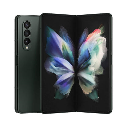 Galaxy Z Fold 3 5G US Version, 256GB, Phantom Black - Unlocked (second hand mobile phone)