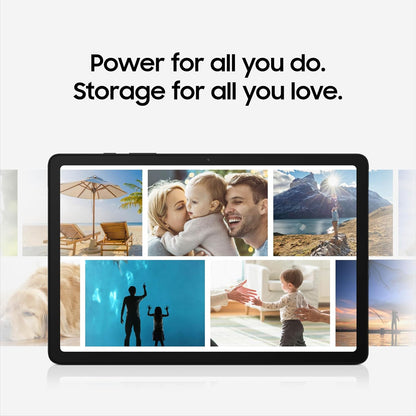 Galaxy Tab A9+ Tablet 11” 64GB Android Tablet, Big Screen, Quad Speakers, Upgraded Chipset, Multi Window Display, Slim, Light, Durable Design, US Version, 2024, Graphite